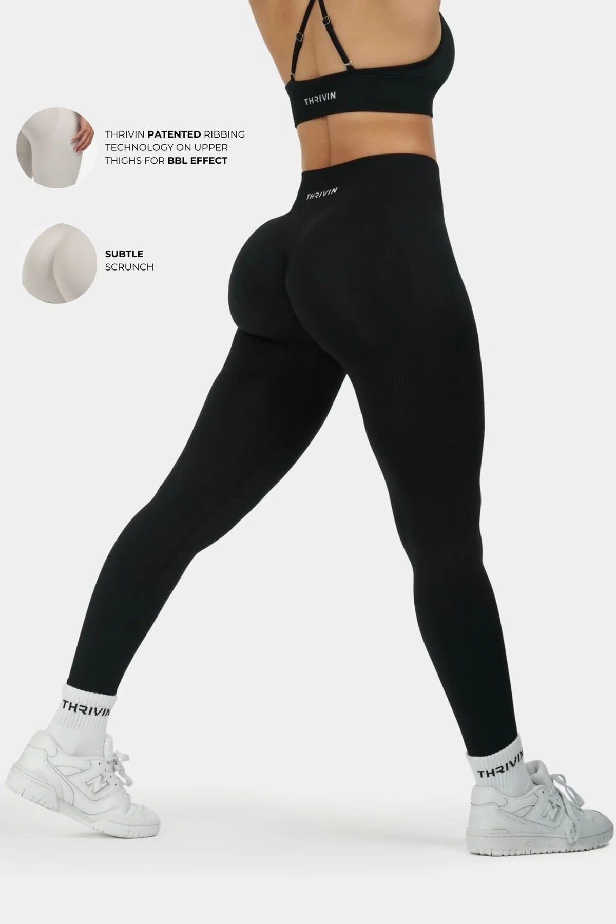 Thrivin™ Seamless Sculpt Ribbed Contour Leggings